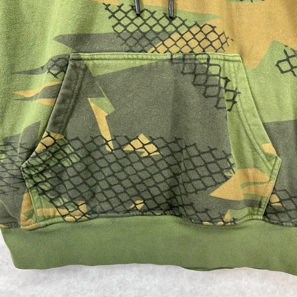 Staple Hooded Sweatshirt Men’s Size XS Green Camouflage - Picture 5 of 9